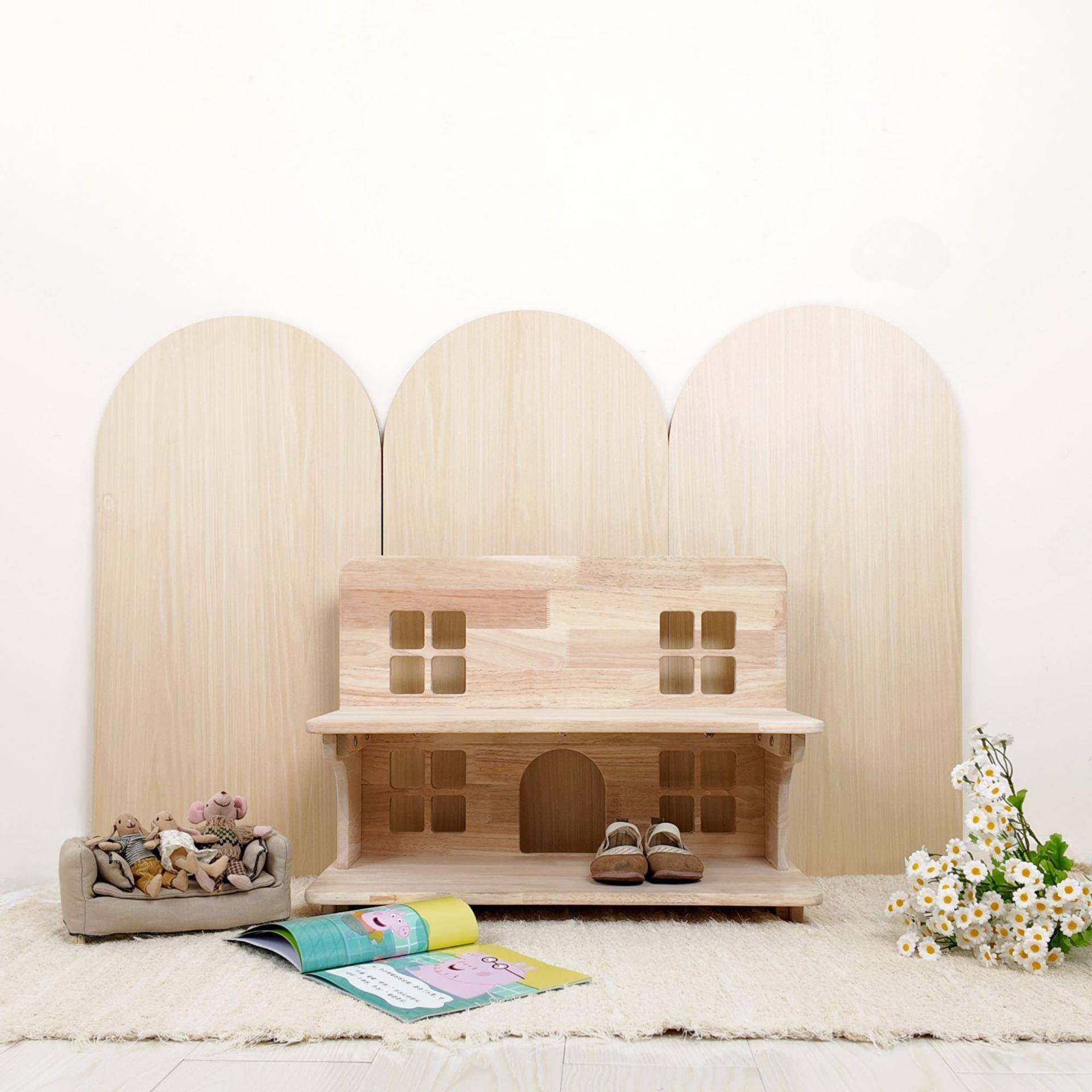 韩系ins风实木木质儿童椅双椅子形状房椅多功90能绘本储人桌物椅,商业/办公家具,课桌椅/学生桌椅,淘宝优惠券,粉丝福利购,淘宝优惠卷