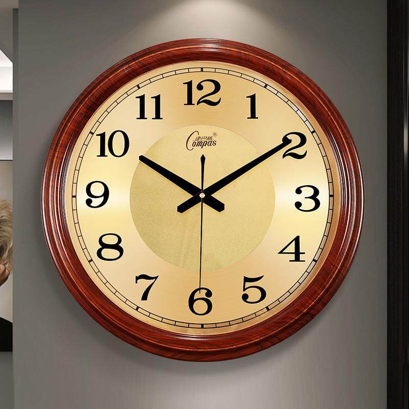 康巴丝简约现代大号挂钟客厅家用时尚挂墙时钟表2024新款厂家
