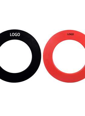 CyeeLife 18寸硬靶保护圈 黑红 PU飞镖盘护圈 保护环 45*70cm