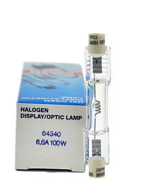 OSRAM欧司朗机场灯泡64340机场助行照明灯R7S双端灯泡 6.6A100W 6