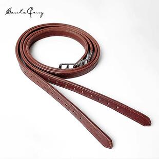 Cruz马术镫带马蹬带马蹬革马鞍配件加固不易绷断防马术装备马具