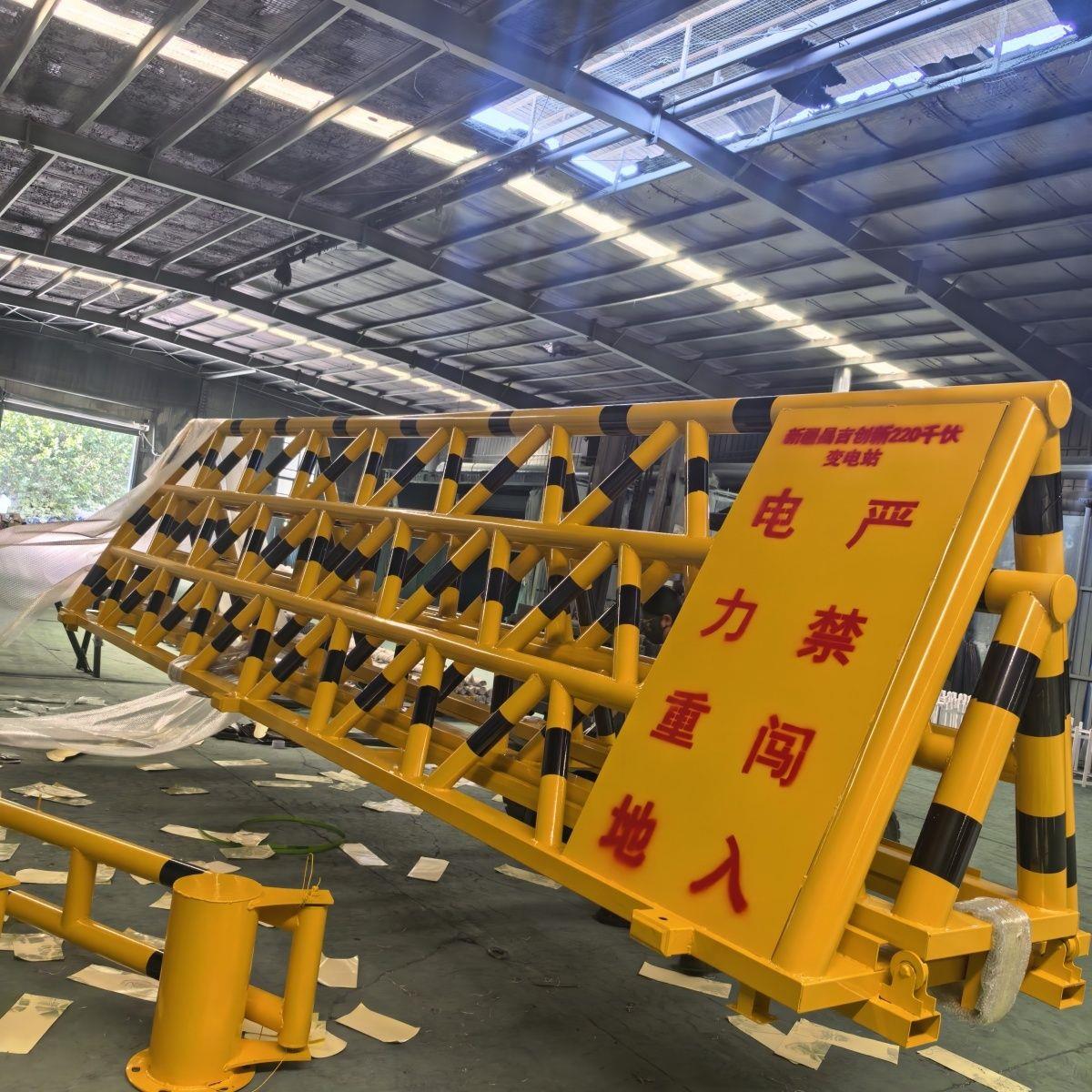 电动拒马防撞巨型挡车器