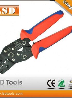 力斯达工具 DN-02WF2C管型预绝缘端子压线钳( 0.5-2.5MM2) 包邮