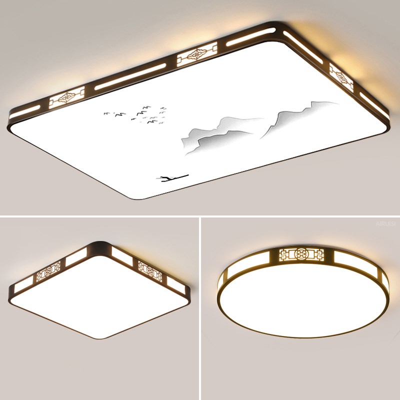 大厅吸顶灯饰客厅大灯主卧室吊灯y具大全现代简约大气中山2025新