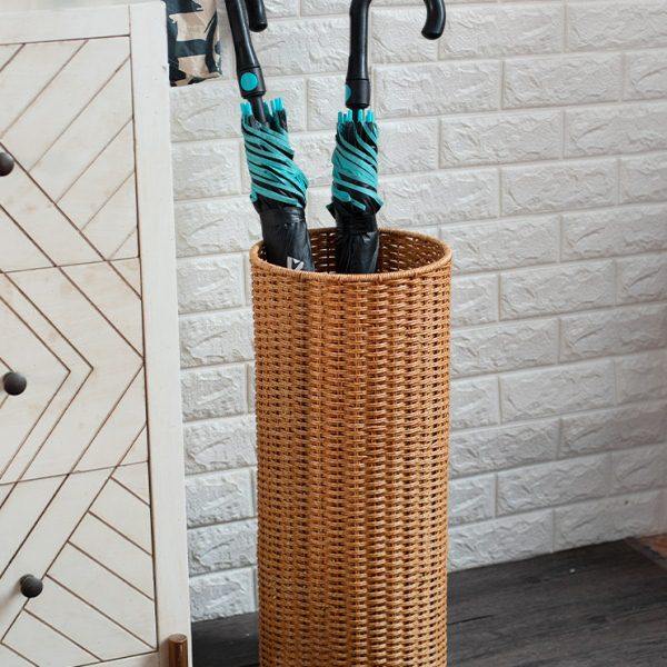 仿藤编雨伞架家用酒店雨伞桶门口放伞置物架装伞桶 北欧风花盆套,住宅家具,家用雨伞架,淘宝优惠券,粉丝福利购,淘宝优惠卷