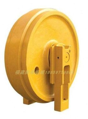 勾挖掘机引导轮卡特E325/329四轮一带导向轮涨紧轮链轮滚轮底盘件