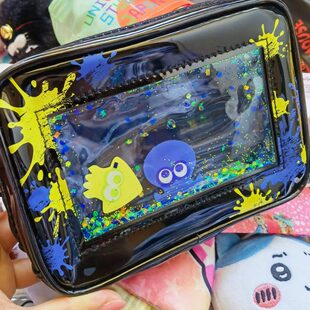 日单 Splatoon3斯普拉遁收纳包化妆包防水周边创意笔袋