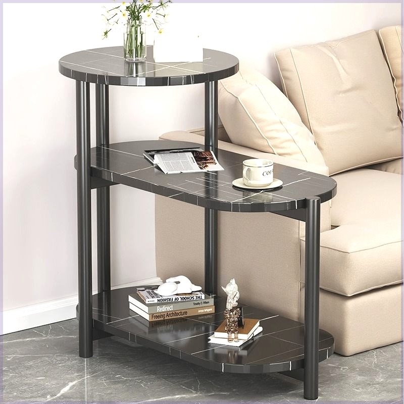 沙发边柜侧边柜桌子简易家用小茶几D置物架角几轻奢高级感边几边