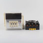 24V 拨码 PT100 E5C4导轨式 数显温度控制器 式 温控仪35mm底座