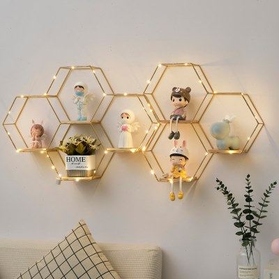 客厅墙上装饰置物架网红餐厅卧室墙面布置组合壁挂宿舍床头收纳架,家居饰品,壁饰,淘宝优惠券,粉丝福利购,淘宝优惠卷