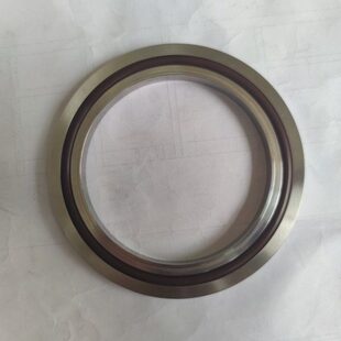 KF真空管道ISO不锈钢中心支架+氟橡胶圈+加厚外圈环接头 密封垫片