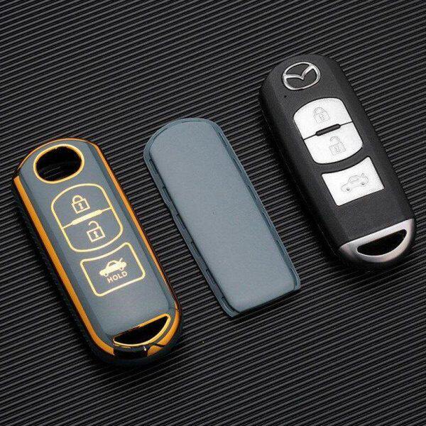 X-8包扣壳CX5星骋C阿特兹6睿翼专用马自达3昂克赛拉汽车钥匙套CX4