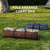 户外收纳袋露营收纳包多功能手提渔具帐篷天幕杆桌椅储物包杂物袋