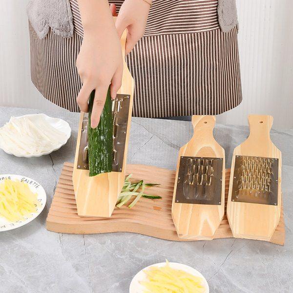 图秦14号加厚铜片螺丝固定木板刨丝器厨房土豆丝萝卜刨擦丝粗细孔,厨房/烹饪用具,多功能切菜器,淘宝优惠券,粉丝福利购,淘宝优惠卷