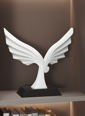 酒柜装饰品摆g件轻奢高档电视柜家居客厅老板桌办公室现代大鹏展