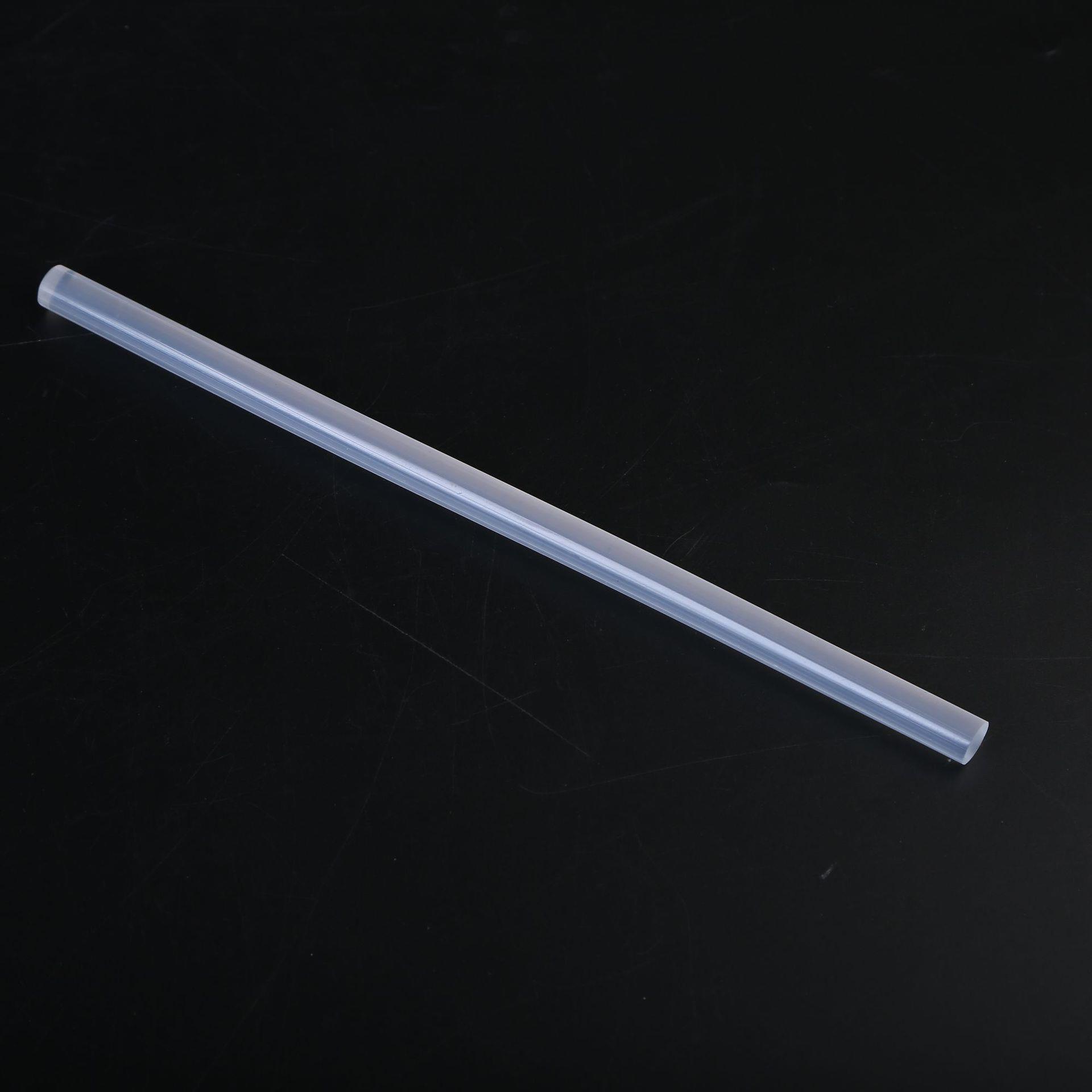 180*7mm长细热熔胶棒细热熔胶条透明胶棒销售价格