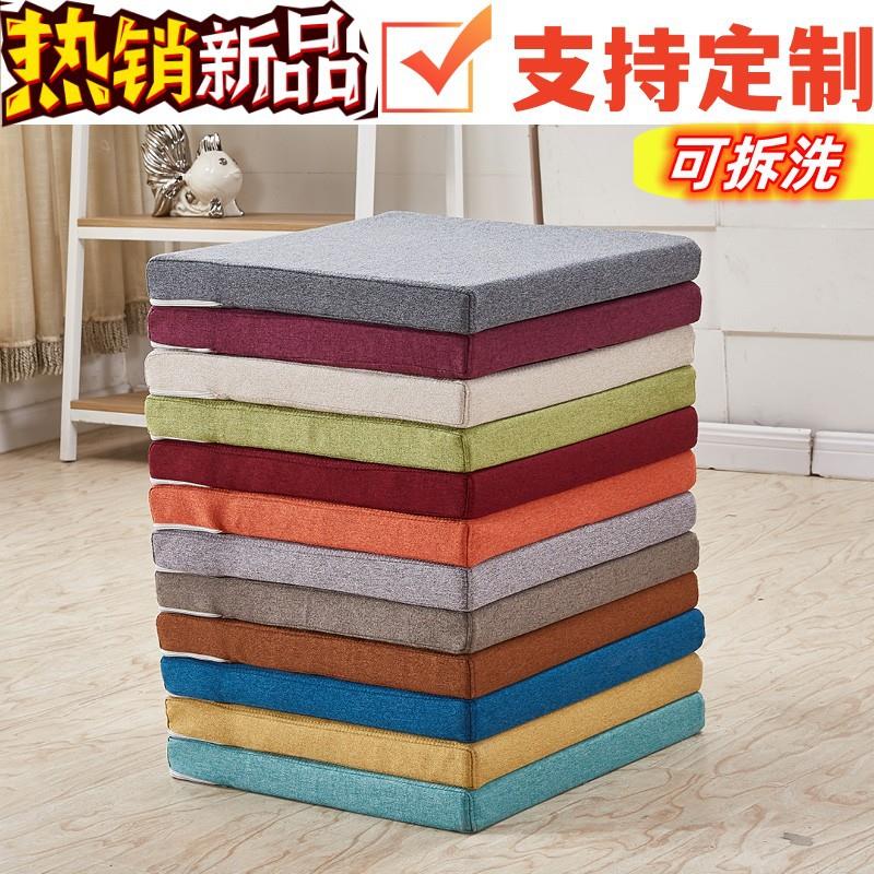 V3FP60D硬海绵坐垫卡座玄关长条凳座椅餐椅办公椅高密度海绵垫飘