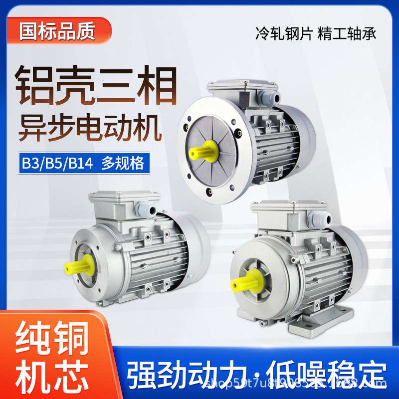 YS7116 26 36/YS8026 36铝壳三相异步电动机180W250W370W550W750W