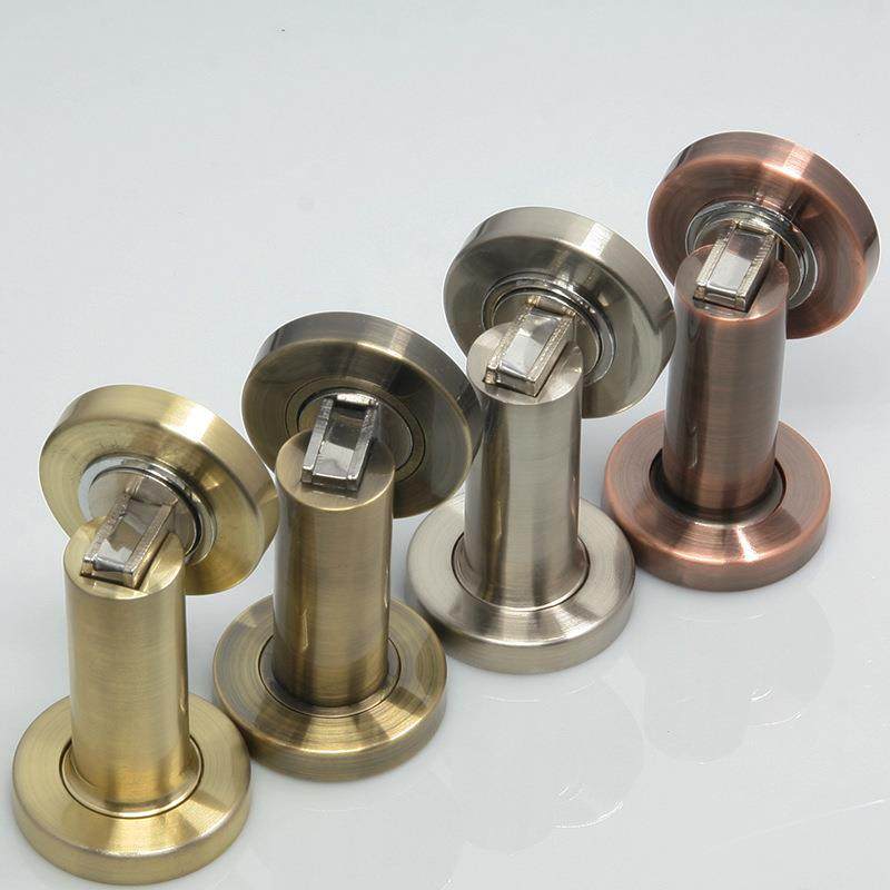 门吸锌合金不锈钢色磁性强磁性强力室内圆柱门吸墙吸,基础建材,门吸,淘宝优惠券,粉丝福利购,淘宝优惠卷