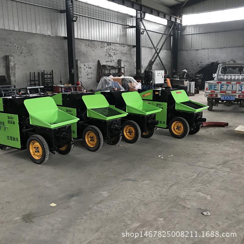 吉林二次构造柱细石输送泵 高层室内小型浇筑机 混凝土螺旋上料机