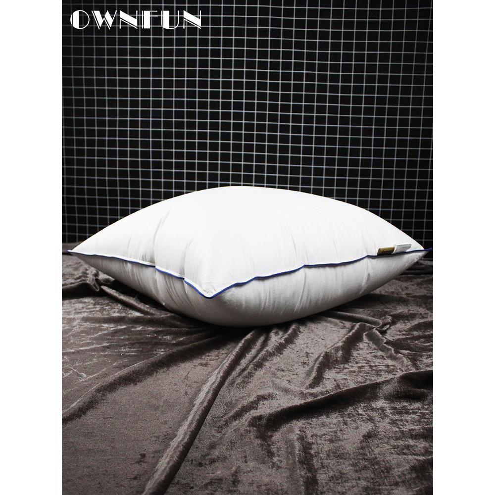 ZQ羽绒抱枕芯酒店鹅绒靠垫沙发腰枕内胆家居软装靠包床头大靠背芯