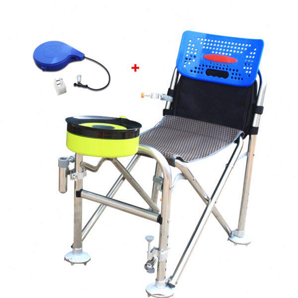 钓鑫新款多功能钓鱼椅折叠钓椅垂钓渔具用品钓凳台钓椅包邮不锈钢