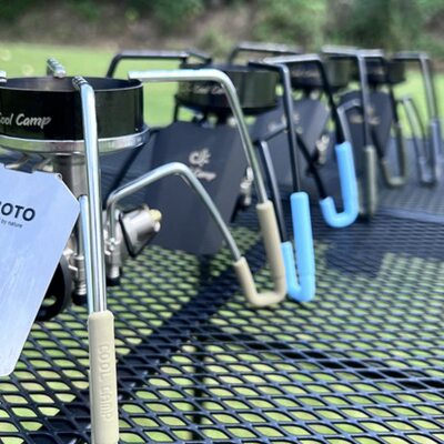 酷乐户外炉头脚套 SOTO310蜘蛛炉防滑防烫硅胶管套气炉支架保护套