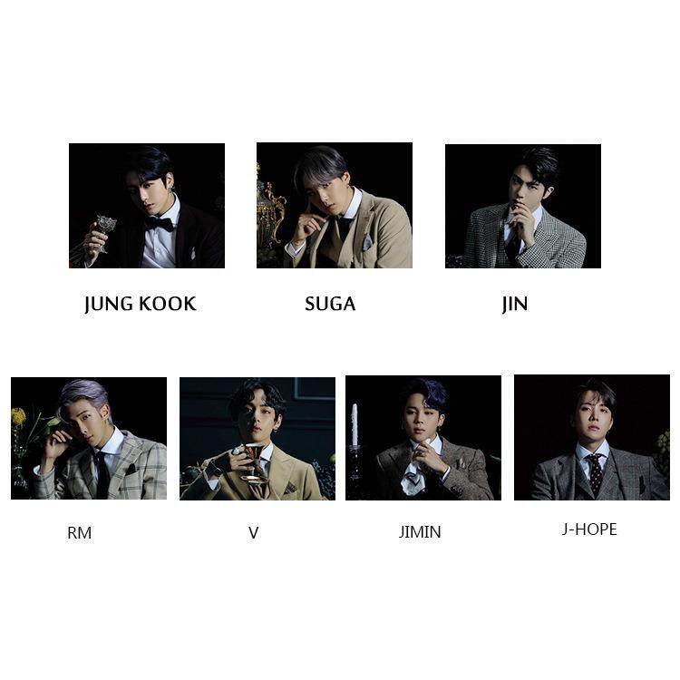 5D钻石十字绣 BTS防弹少年团贴钻钻石绣人物砖石画点钻画