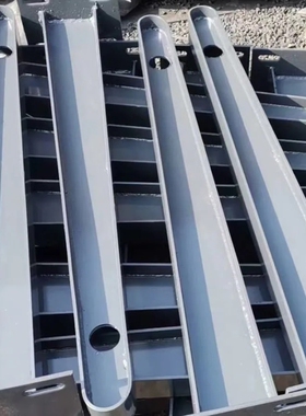 牛腿碳钢满焊门头雨篷雨棚钢梁挑梁幕墙玻璃抓可定制灰色牛腿支架