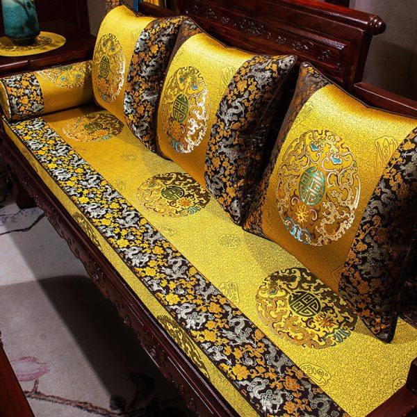 新中式红木沙发坐垫实木沙发垫中式罗汉床垫子套罩高档防滑乳胶垫,居家布艺,沙发垫,淘宝优惠券,粉丝福利购,淘宝优惠卷