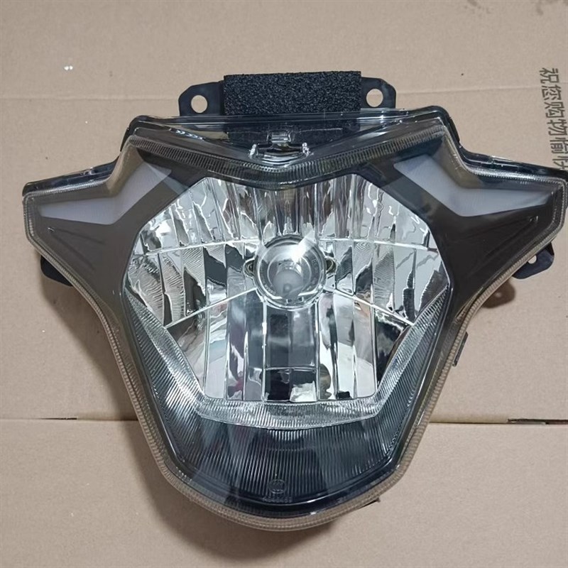 适合国4电喷USR125国四HJ125T-21前大灯 前照灯 V后尾灯转向灯总