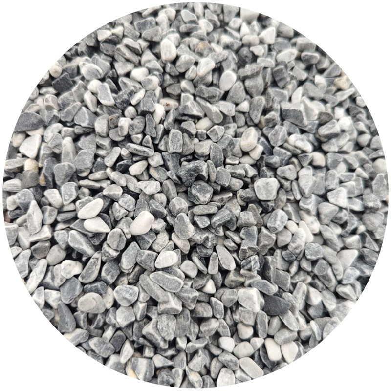 灰石子厂家供应6-9深r灰色水洗石胶黏石子水磨石透水地坪露骨料