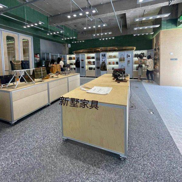 桦木海洋板移动柜店面展示柜展示台陈列柜流水台斗柜货架中岛柜子,商业/办公家具,中岛/流水台,淘宝优惠券,粉丝福利购,淘宝优惠卷