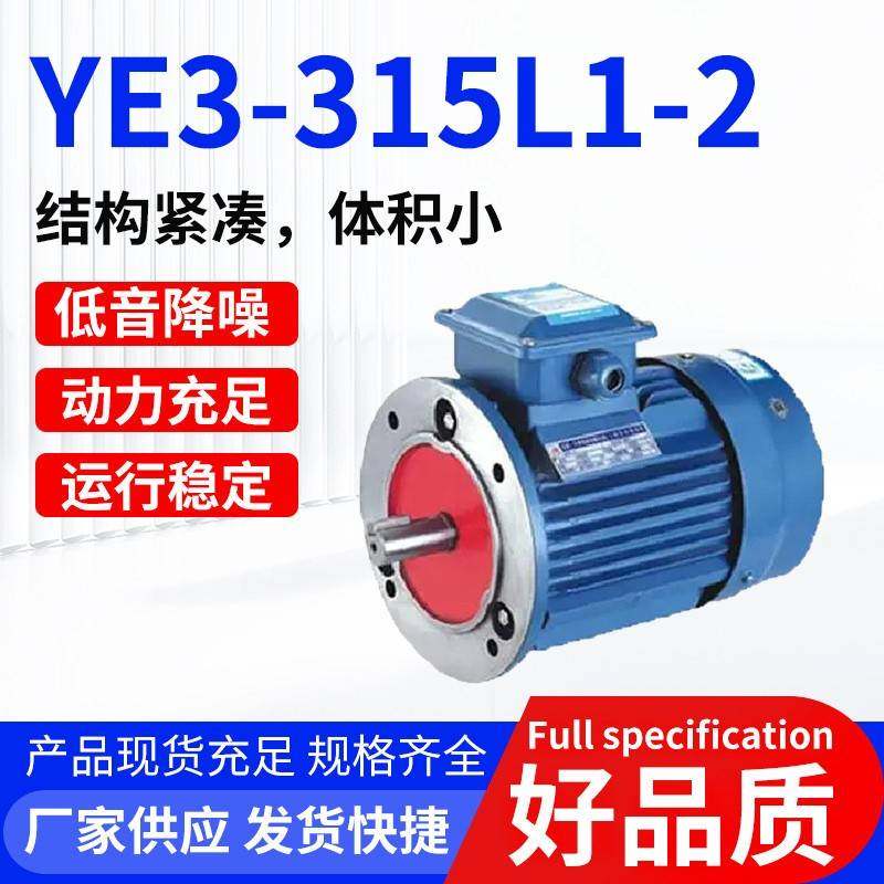 新款YE3-315L1-2粉尘防爆电机系全封闭自扇冷式鼠笼型结构电机,电子元器件市场,电机/马达,淘宝优惠券,粉丝福利购,淘宝优惠卷
