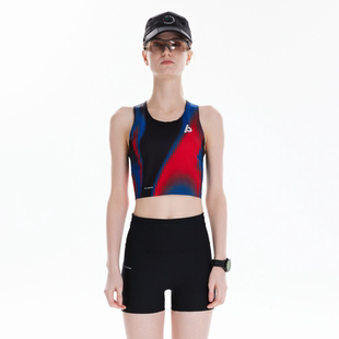 PBRUNNER城市精英火焱系列 女款背心马拉松/跑步运动速干超轻背心