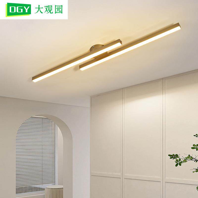 大观园吸顶灯走廊过道灯简约现代入户玄关灯极简阳光房吸顶灯K490