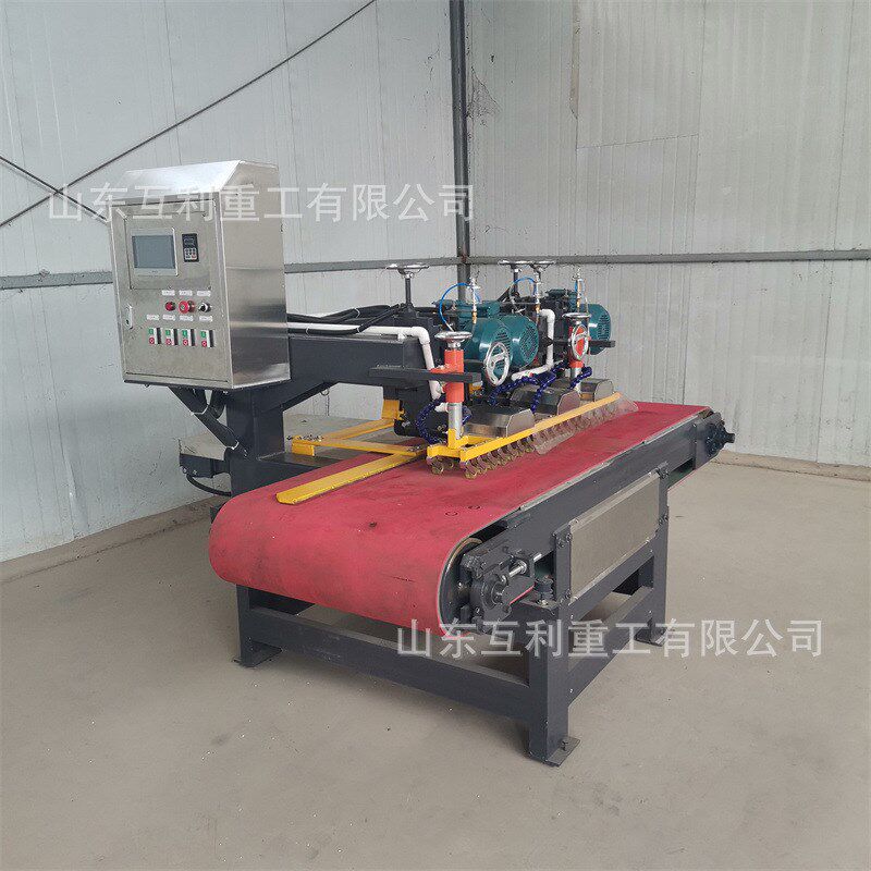 全自动瓷砖切割机 数控三刀工业石材切割机 台式多功能切割机