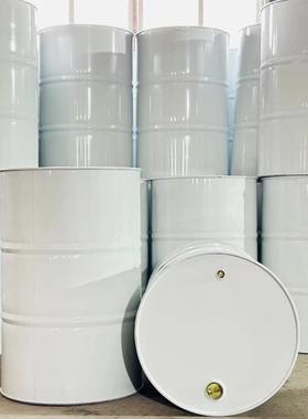 厂家供应200L白色烤漆桶 200kg铁桶金属桶闭口桶