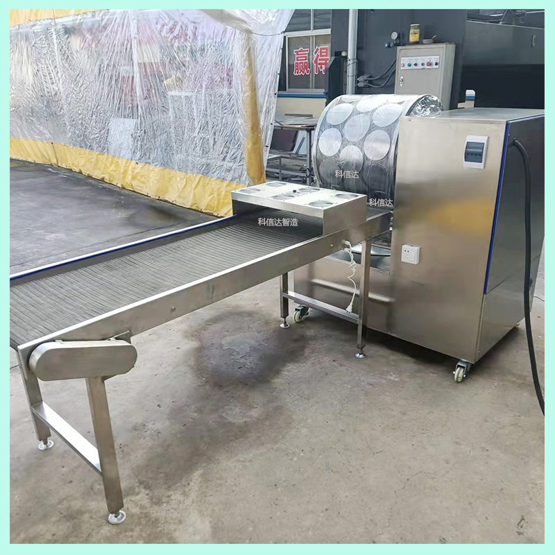 循环上浆式春卷皮机 全自动串饼机 商用电加热春卷皮机