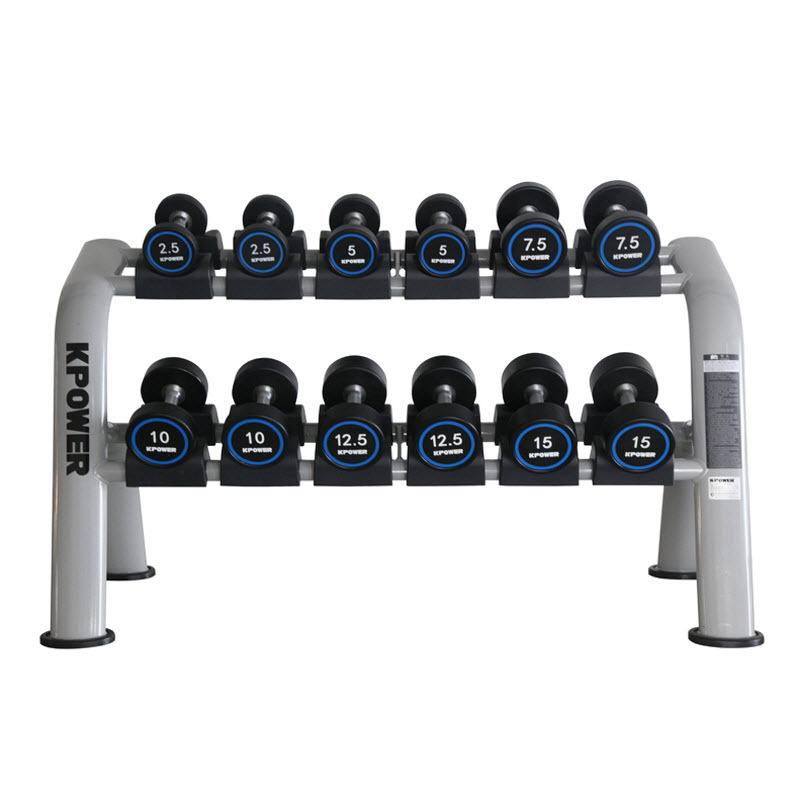 康乐佳K013-1双层哑铃架6对双层哑铃架