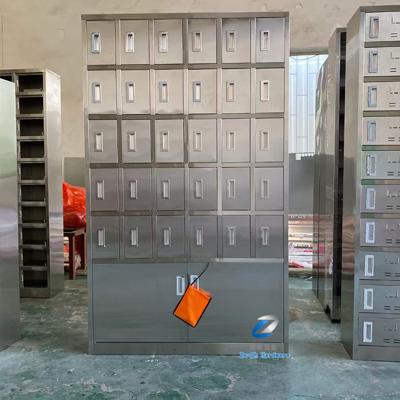 定制304不锈钢更衣柜工厂无尘车间浴室员工304储物柜定制柜