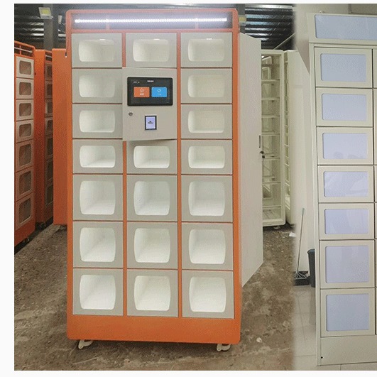 智能外卖取餐柜加热保温外卖柜餐柜扫码自提柜软硬件系统厂家定