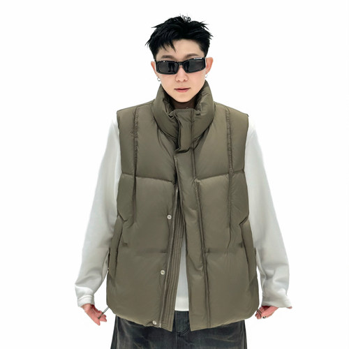 羽绒马甲冬季新款潮流外穿男款冬