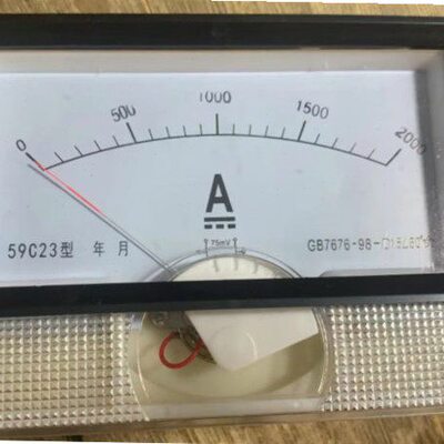 直流电流表59C23-2000A 2KA 1KA 1.5KA 2.5KA 3KA 75MV 59C23-A