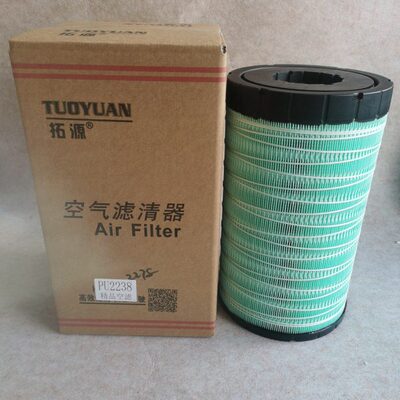 K2238空气滤芯适配柳汽乘龙M3空滤斯卡特客车欧马可S5空气滤清器