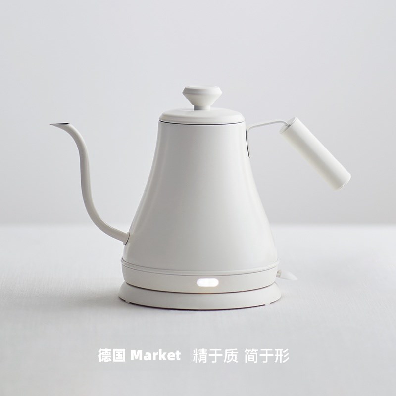德国电热水壶轻奢极简手冲咖啡壶家用细长嘴O烧水壶泡茶专用热水