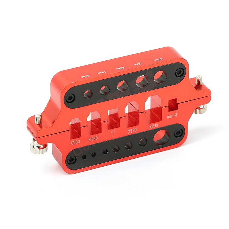 工具铝合金焊台各种模no型常用金属插头焊接台可调节松紧XT60 XT9