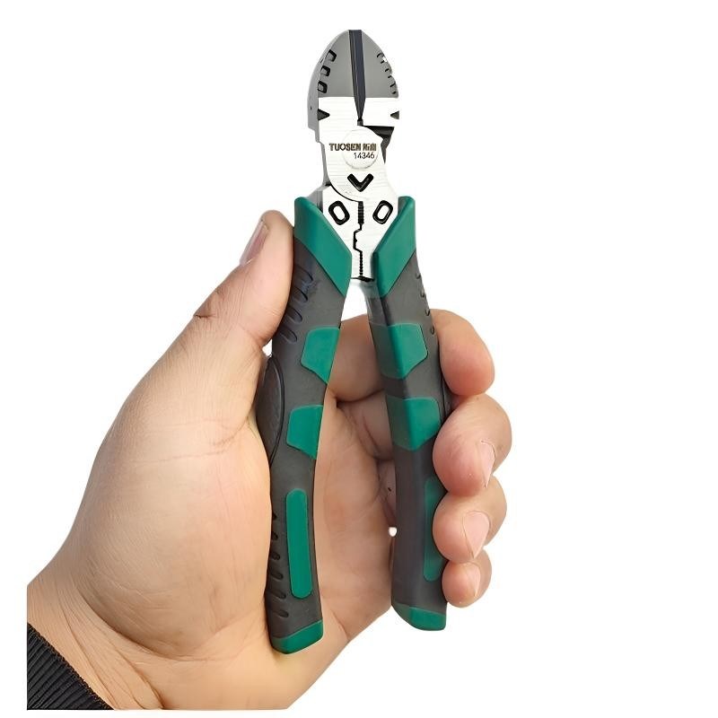 工业级电工g6寸偏口钳斜嘴钳(加强型)