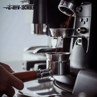 MHW-3BOMBER轰炸机接粉环 意式咖啡机51/53/54/58mm不锈钢接粉器