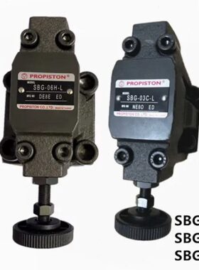 台湾大正PROPISTON先导式溢流阀 SBG-03H SBG-03/06/10-B/C/H-L/R